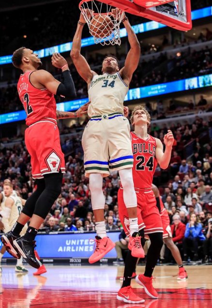 La victoria de Milwaukee Bucks ante los desmejorados Bulls en la NBA