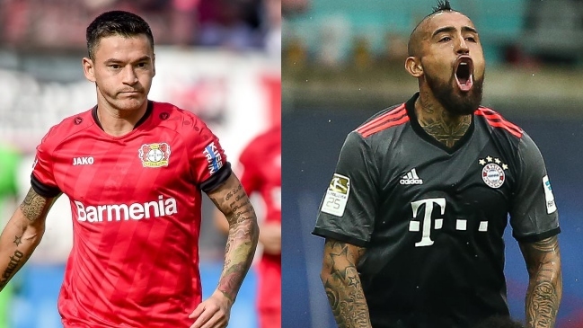 Charles Aránguiz y Arturo Vidal integran el once ideal latino de la década en la Bundesliga
