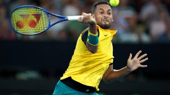 Nick Kyrgios rompió en llanto al dedicarle su triunfo en ATP Cup a los damnificados por incendios