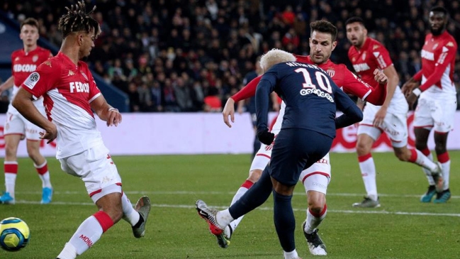 El luchado empate de Mónaco de Maripán frente a PSG de un inspirado Neymar