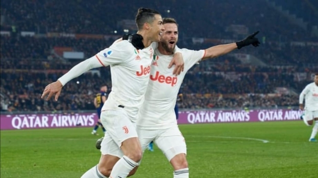 Merih Demiral y Cristiano Ronaldo le dieron el triunfo a Juventus sobre AS Roma