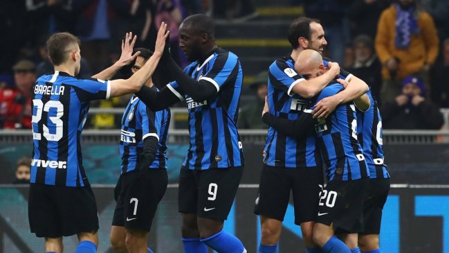 Lukaku fue la gran figura de Inter de Milán en el partido que marcó el regreso de Alexis