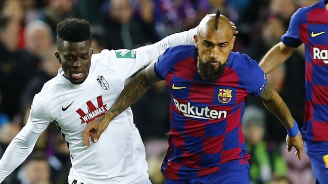 Prensa española elogió la actuación de Arturo Vidal ante Granada: “Inventó la asistencia clave”