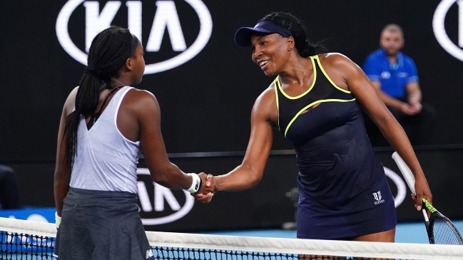 La joven Cori Gauff sorprendió nuevamente a la experimentada Venus Williams