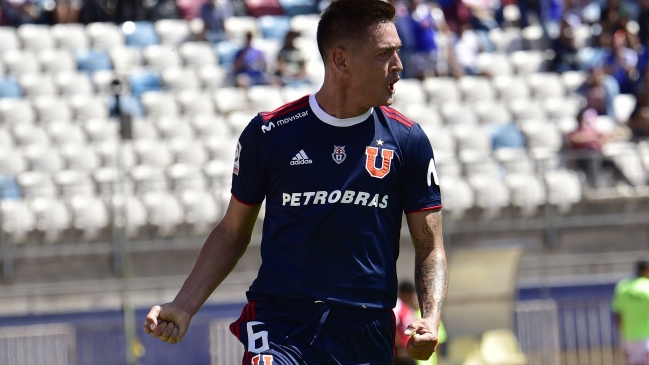Matías Rodríguez descontó sobre el final para la U ante Colo Colo