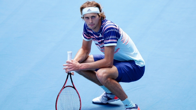 Alexander Zverev cumplió como favorito y entró a la tercera ronda del Abierto de Australia