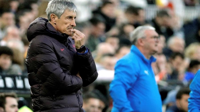 Quique Setién lamentó la derrota ante Valencia: A nadie le gusta lo que hicimos hoy