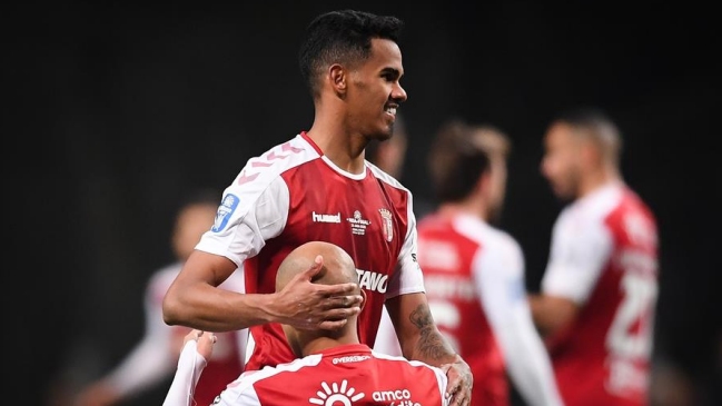 Sporting Braga batió en la agonía a Porto y se quedó con la Copa de la Liga de Portugal