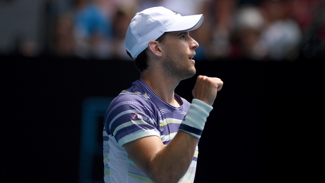 Dominic Thiem barrió a Monfils y se citó con Nadal en cuartos de final del Abierto de Australia
