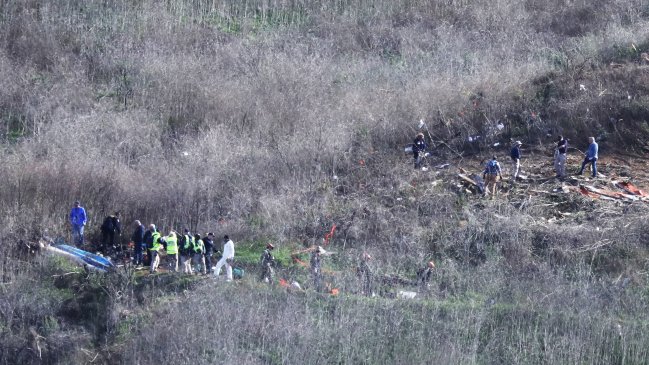 ¿Fue por la niebla? Los primeros antecedentes sobre caída del helicóptero en el que murió Kobe Bryant