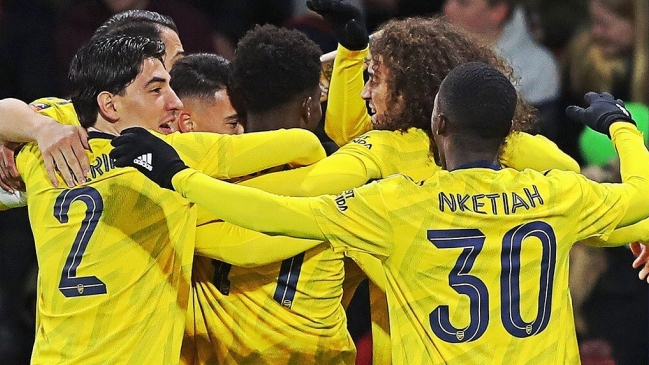 Los goles de la victoria y clasificación de Arsenal en la Copa FA ante Bournemouth