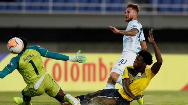 Argentina sepultó a Ecuador en el Preolímpico y quedó a un paso del cuadrangular
