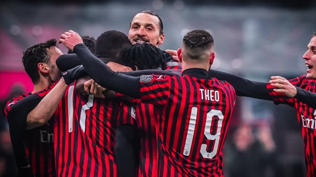 Con un gol de Zlatan Ibrahimovic: AC Milan derribó a Torino y avanzó en Copa Italia