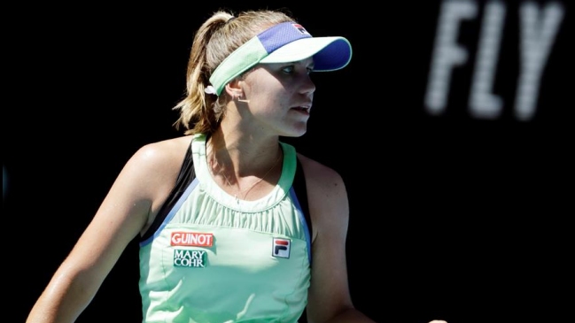 Sofia Kenin dio el golpe y derrotó a la favorita Ashleigh Barty en la semifinal de Australia