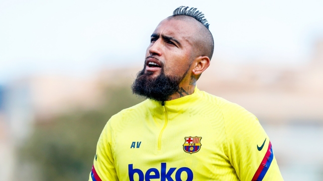 Arturo Vidal fue convocado en FC Barcelona para el duelo por Copa del Rey ante Leganés
