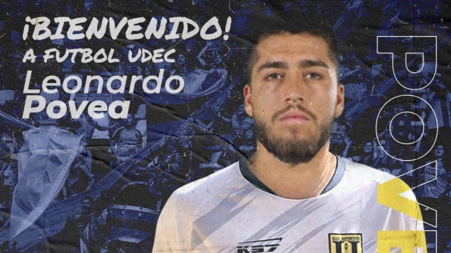 Leonardo Povea se convirtió en nuevo refuerzo de Universidad de Concepción