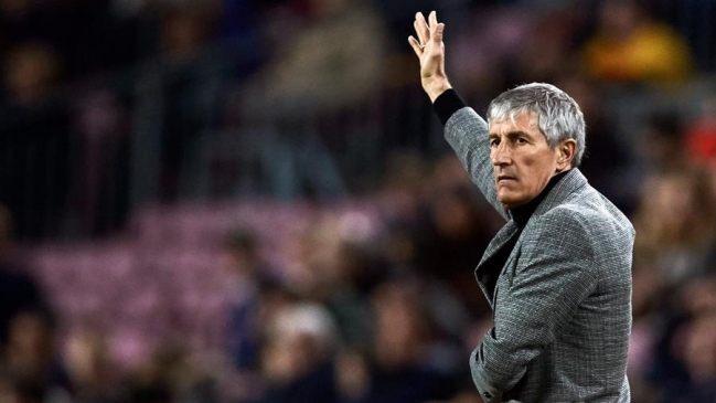 Quique Setién: Necesito más tiempo para valorar ciertas cosas de mis jugadores