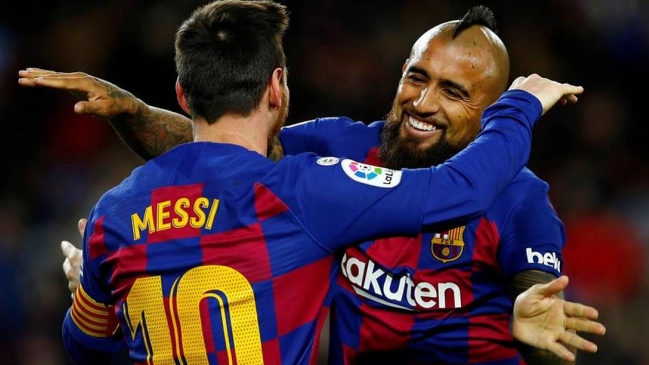 Prensa española volvió a elogiar a Arturo Vidal: “El socio predilecto de Messi”