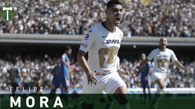 Felipe Mora fue oficializado como nuevo refuerzo de Portland Timbers de la MLS