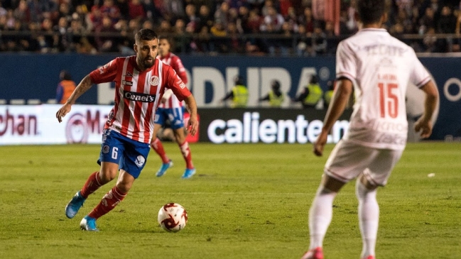 Luis Felipe Gallegos fue titular en empate de Atlético San Luis frente a Chivas de Guadalajara