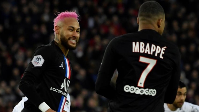 Paris Saint-Germain apabulló a Montpellier y sigue como sólido líder de la liga francesa