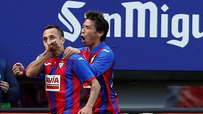 Fabián Orellana marcó en empate de Eibar ante Real Betis por la liga española