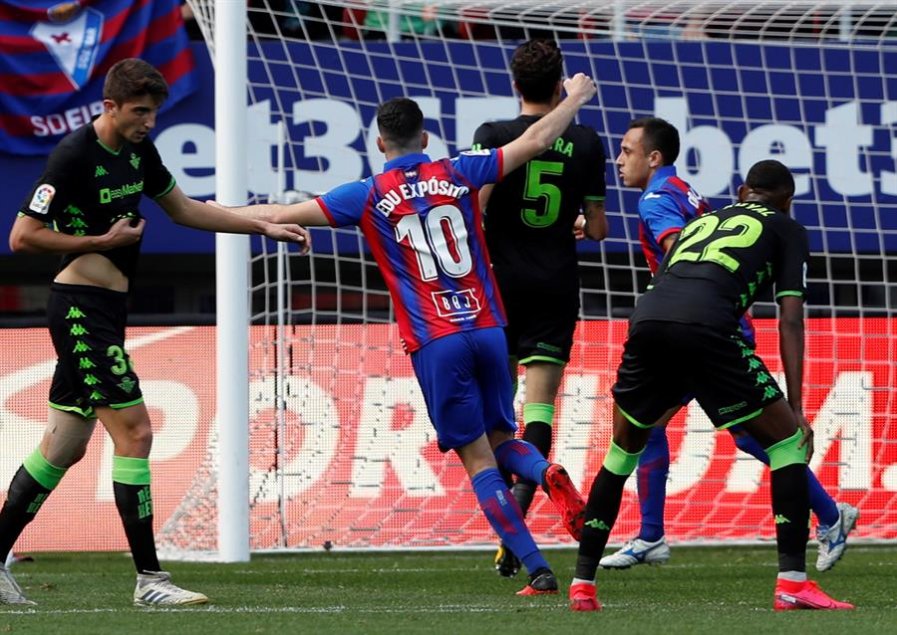 El empate de Eibar ante Real Betis en que Fabián Orellana marcó un gol