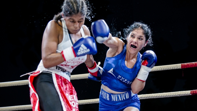 La boxeadora “Vicky” Quevedo hizo su debut y ganó su primera pelea profesional