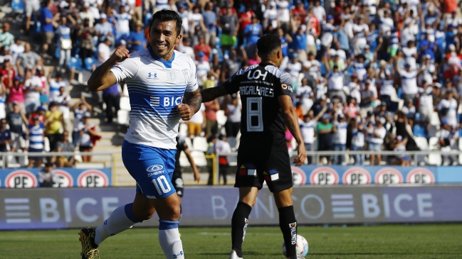 Edson Puch anotó en medio de la confusión y abrió la cuenta para la UC frente a O’Higgins