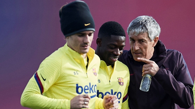 Ousmane Dembélé sufrió fatiga muscular y seguirá en rehabilitación