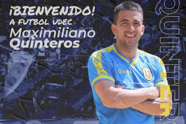 Universidad de Concepción reforzó su delantera con Maximiliano Quinteros