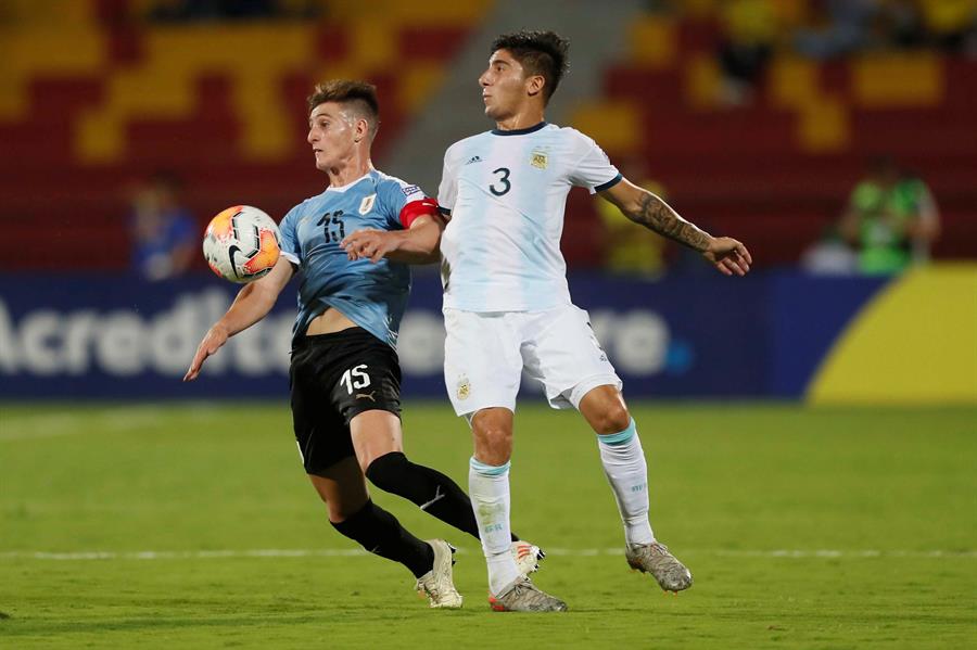 Argentina quedó como líder del cuadrangular final del Preolímpico