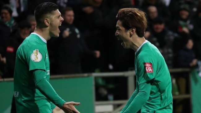 Werder Bremen eliminó a Borussia Dortmund de la Copa de Alemania