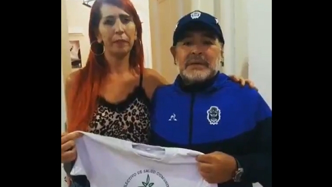 Diego Maradona expresó su apoyo al autocultivo de marihuana