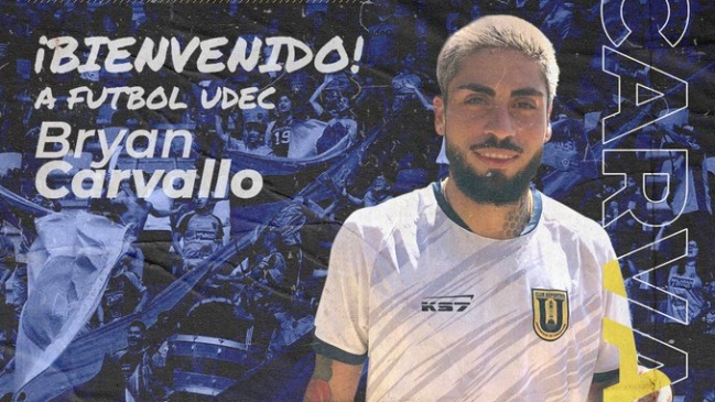 Bryan Carvallo se transformó en refuerzo de Universidad de Concepción