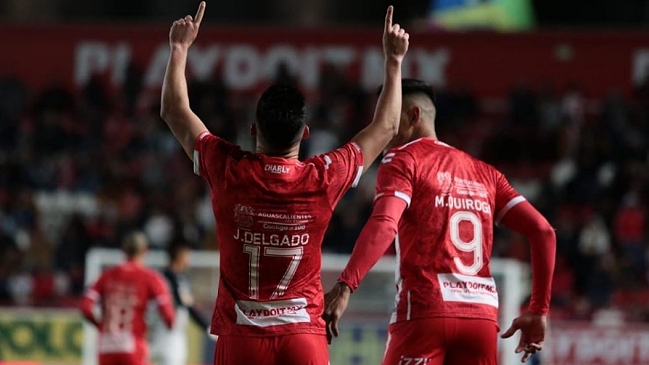 Juan Delgado aportó con un gol en empate entre Necaxa y Monterrey