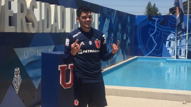 Luis Casanova usará la camiseta 17 en Universidad de Chile