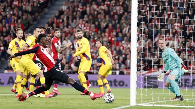Athletic de Bilbao le dio un duro golpe a FC Barcelona y lo eliminó de la Copa del Rey