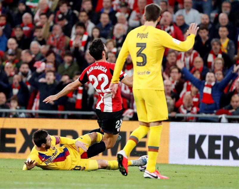 Williams comandó el triunfazo de Athletic Club sobre FC Barcelona en Copa del Rey