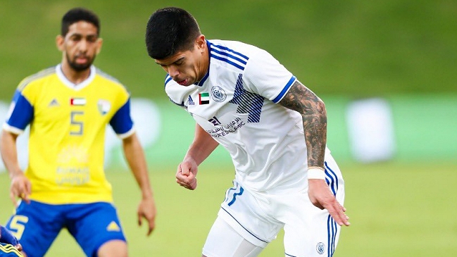 Esteban Pavez marcó en la derrota de Al Nasr por la Liga Arabe del Golfo