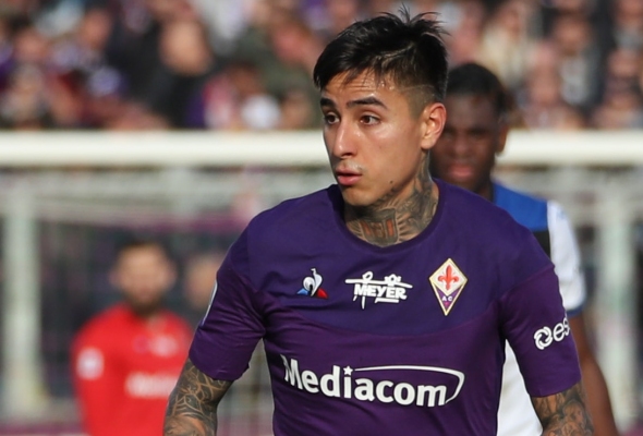 Erick Pulgar estuvo presente en derrota de Fiorentina ante Atalanta por la liga italiana