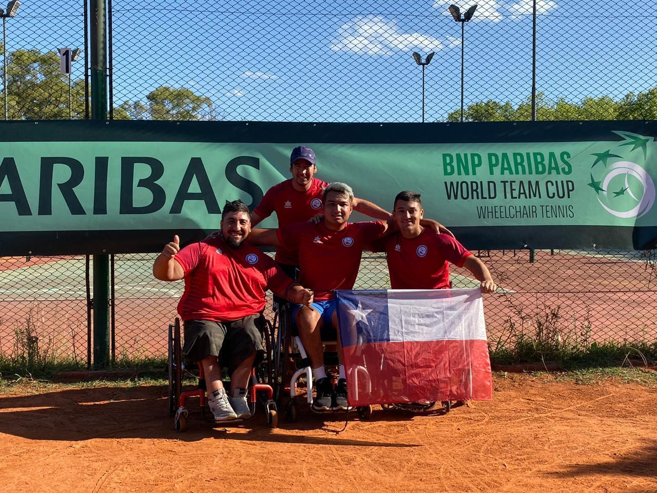 Chile clasificó al Mundial de Tenis en Silla de Ruedas