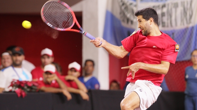 Hans Podlipnik realizó su primera clase de tenis por YouTube