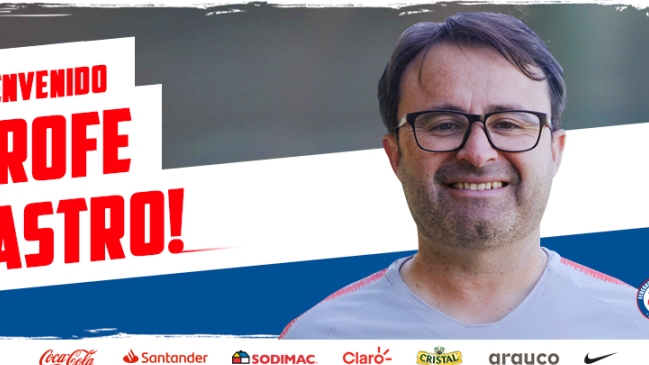 Alex Castro se convirtió en el nuevo técnico de la selección chilena femenina sub 17