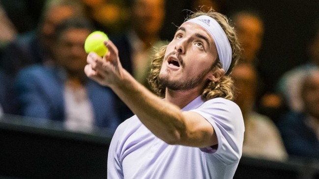 Stefanos Tsitsipas debutó con un triunfo en el ATP de Rotterdam