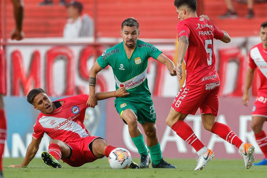 Sport Huancayo rescató empate de visita ante Argentinos y se ilusiona en Copa Sudamericana