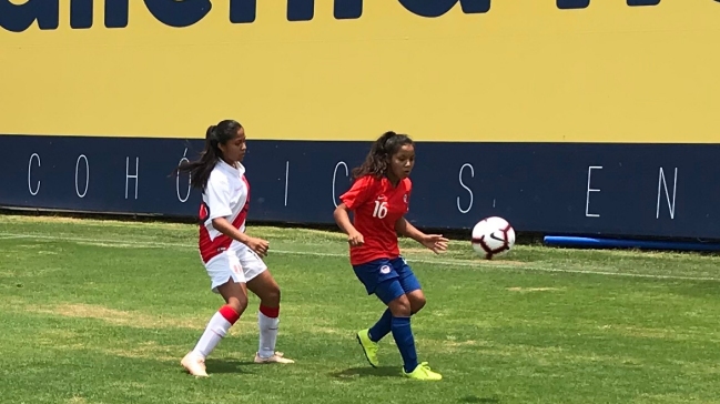 La sub 20 femenina sumó rodaje con triunfo ante Perú