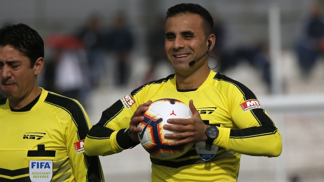 Piero Maza arbitrará el clásico entre Colo Colo y Universidad Católica