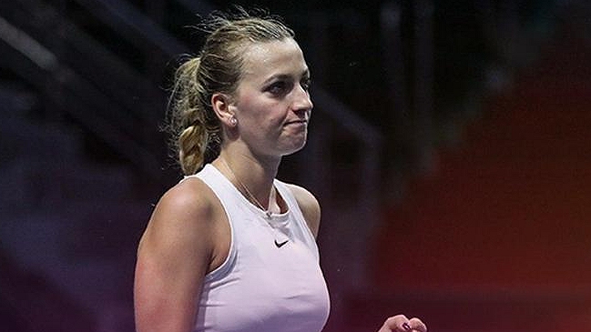 Petra Kvitova accedió a cuartos de final en San Petersburgo