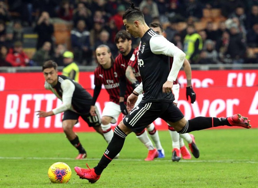 La igualdad de AC Milan con Juventus en semifinales de la Copa Italia